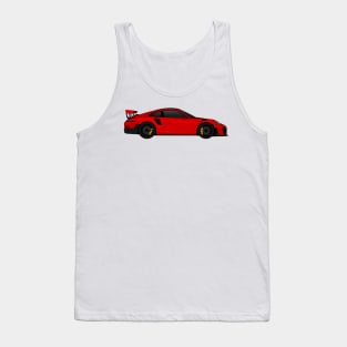 GT2RS Side Red Tank Top